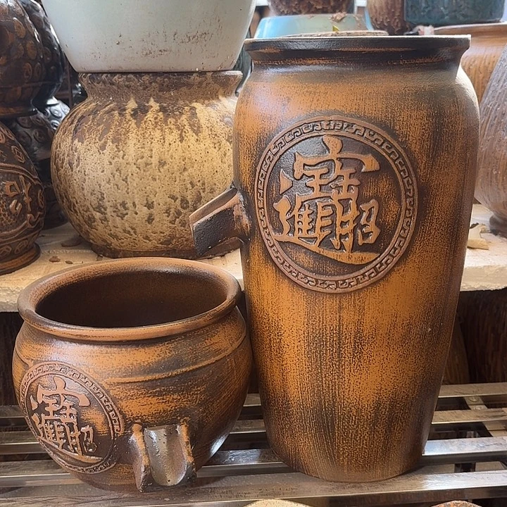 粗陶口径19/39，20/16进水口2.5厘米