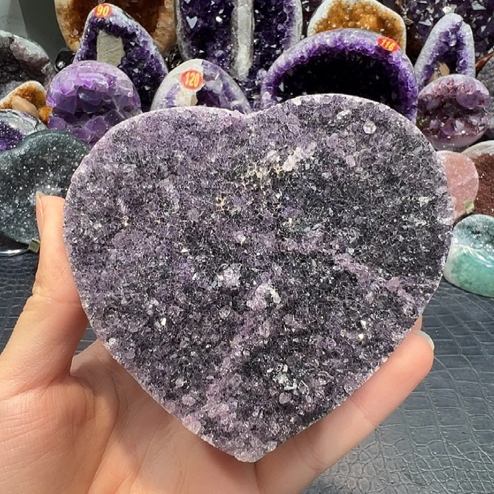 珠宝半成品紫晶未镶嵌