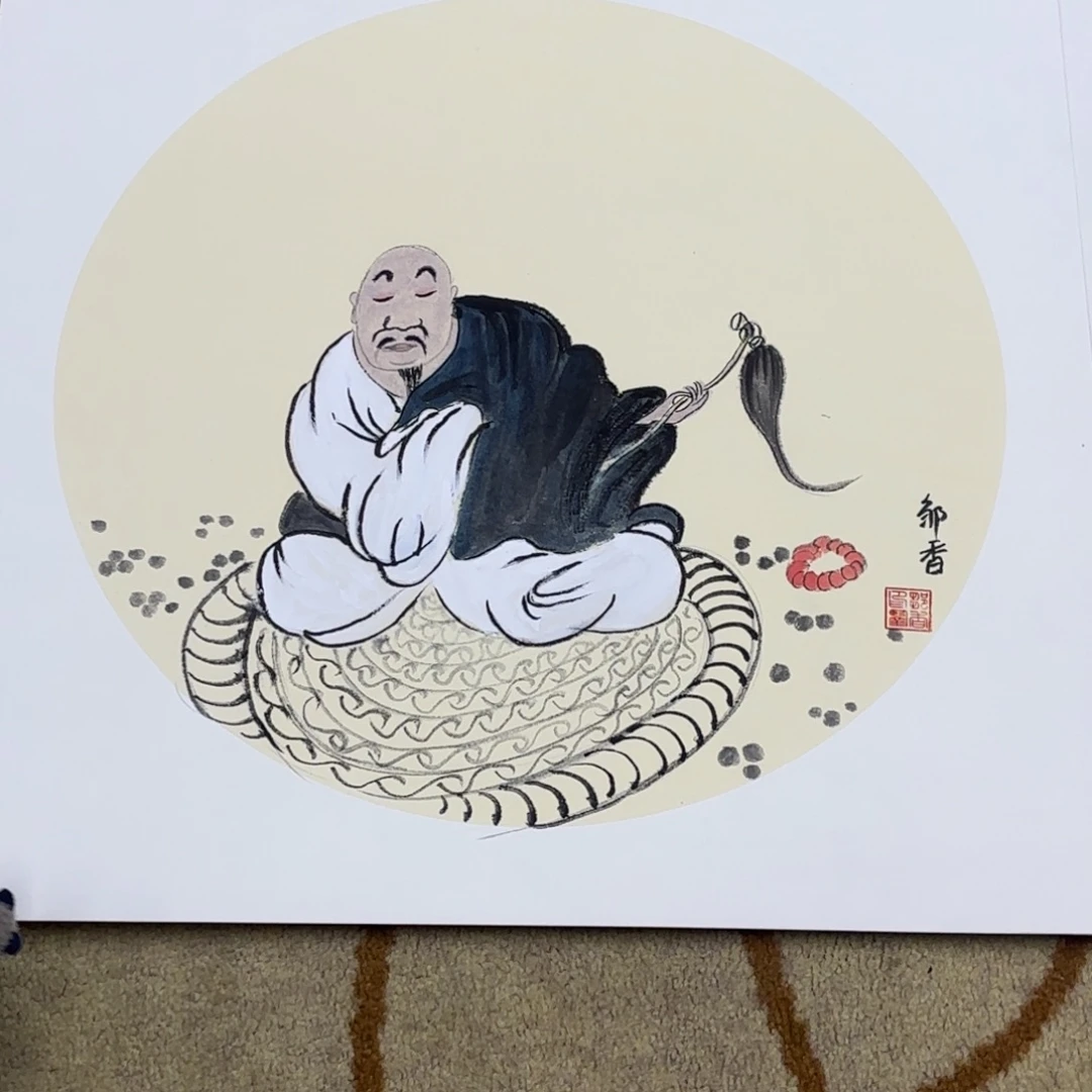 国画50-50卡纸作品艺