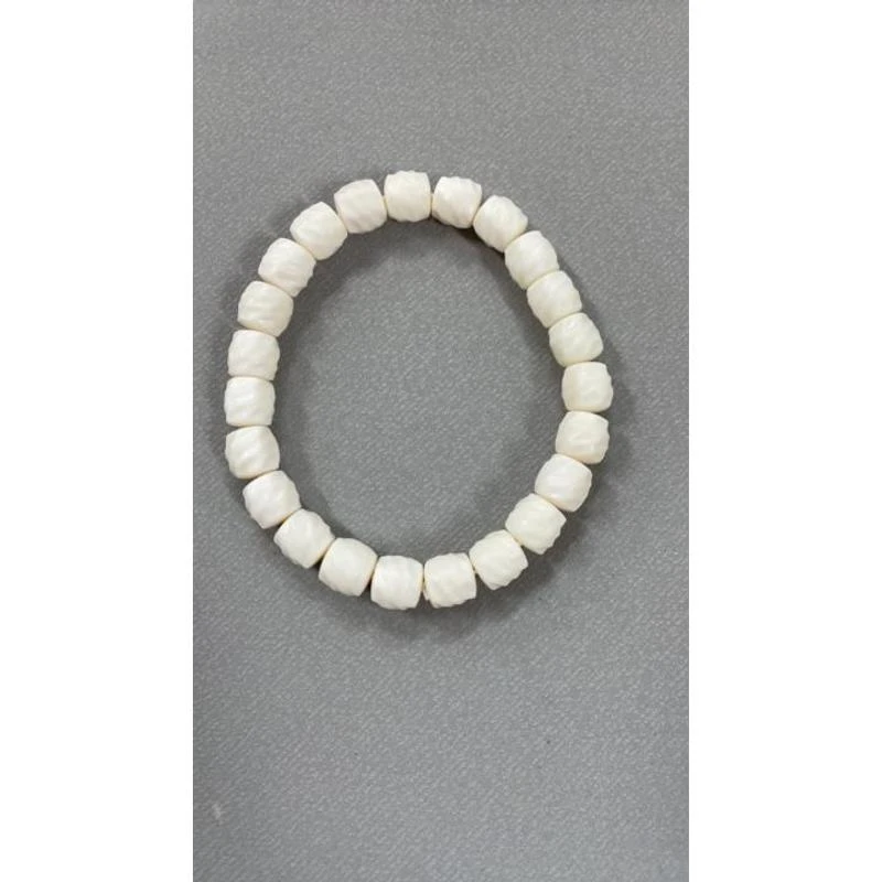 314号10mm白色工艺品手串