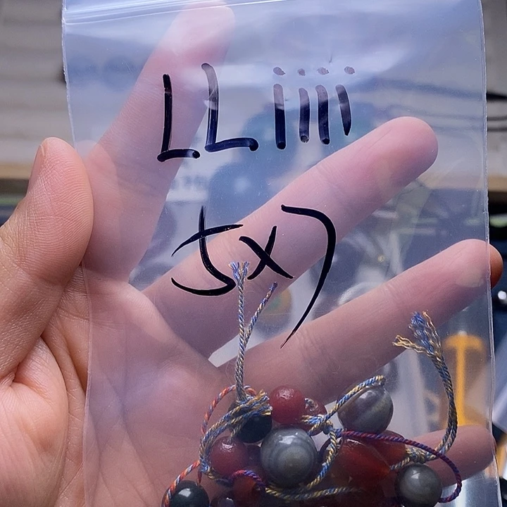 L****玛瑙/玉髓合金颈饰