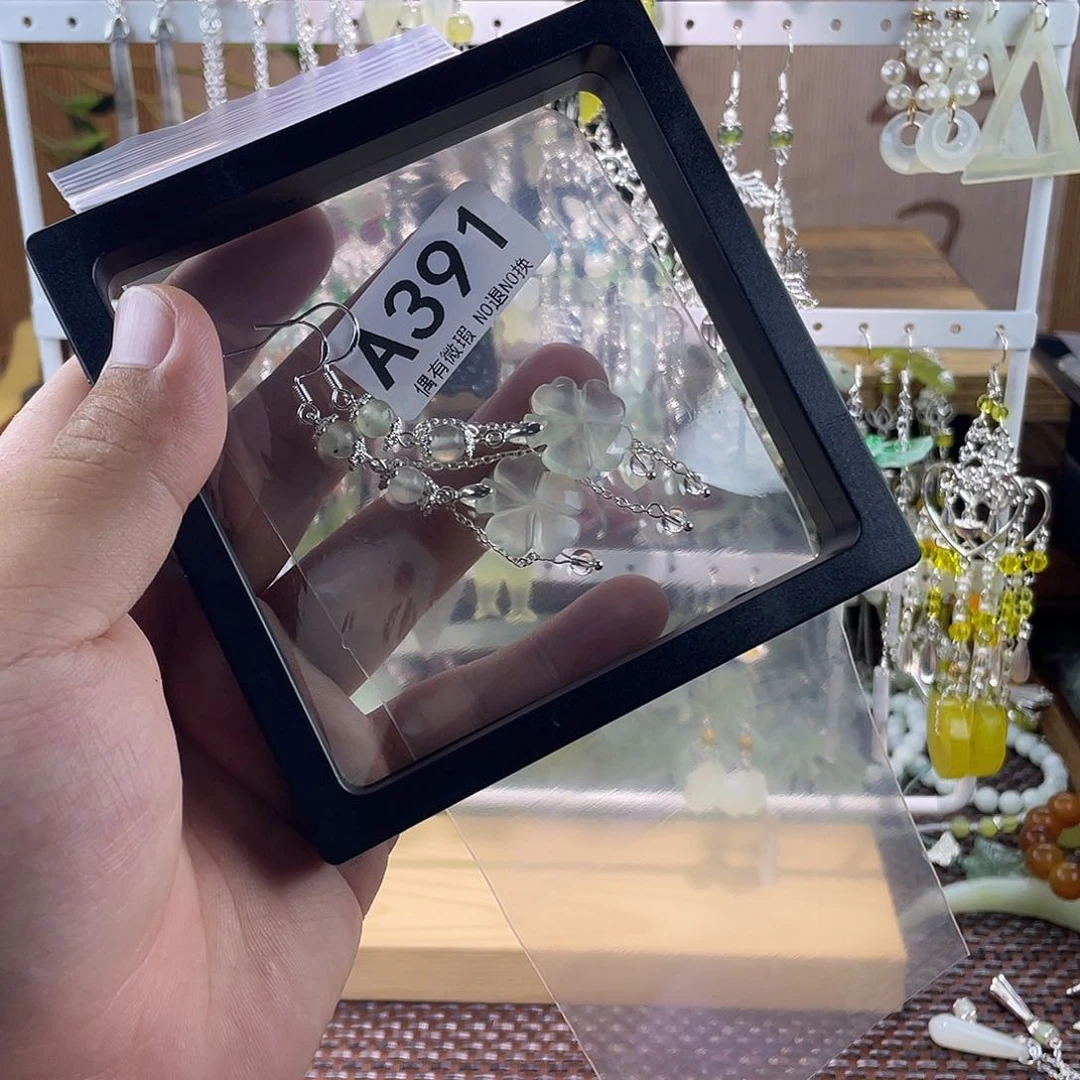 雯***子蛇纹石玉未镶嵌发饰