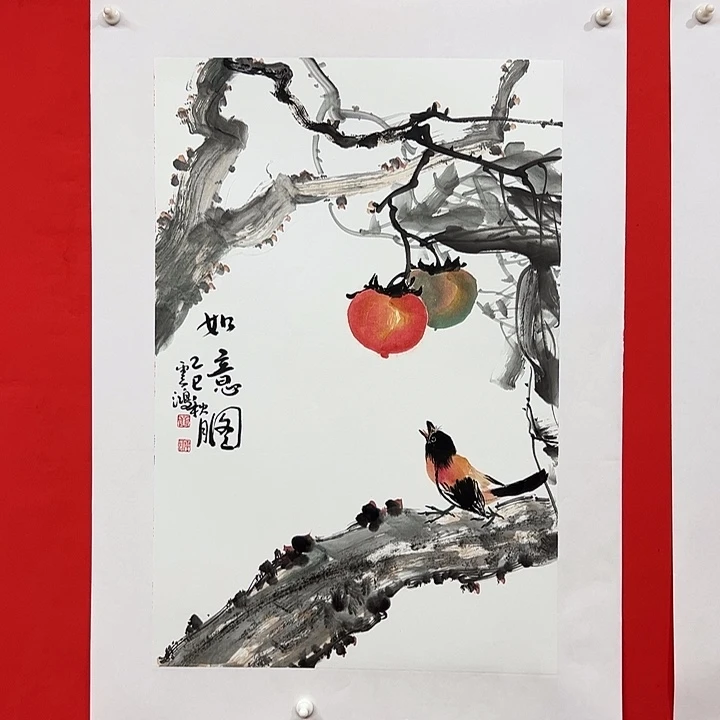 国画黄云鸿老师精品之作。