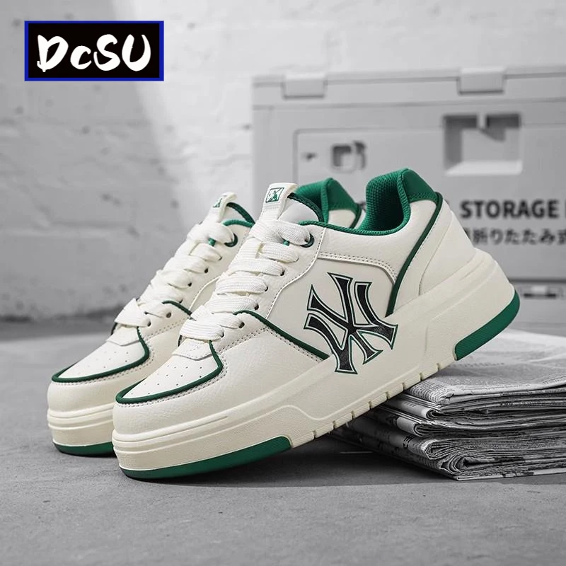 【香港DcSU&Shoes官方正品】潮牌增高厚底板鞋休闲小白鞋男百搭小众