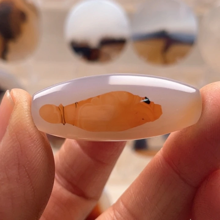 未镶嵌吊坠(不含链)玛瑙/玉髓