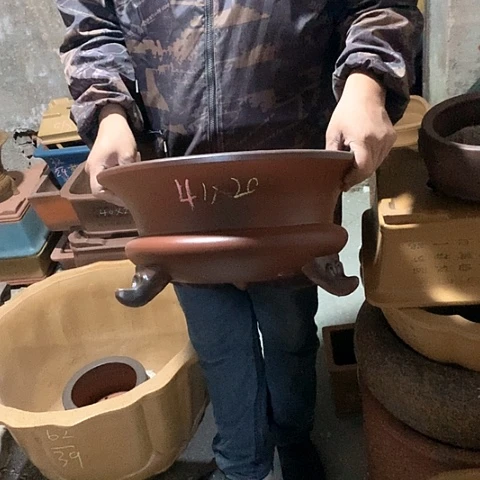 花盆紫砂手工艺品