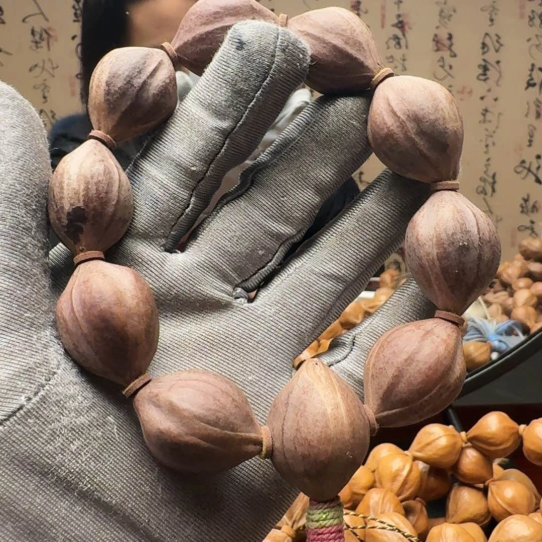 橄榄核手串紫皮核