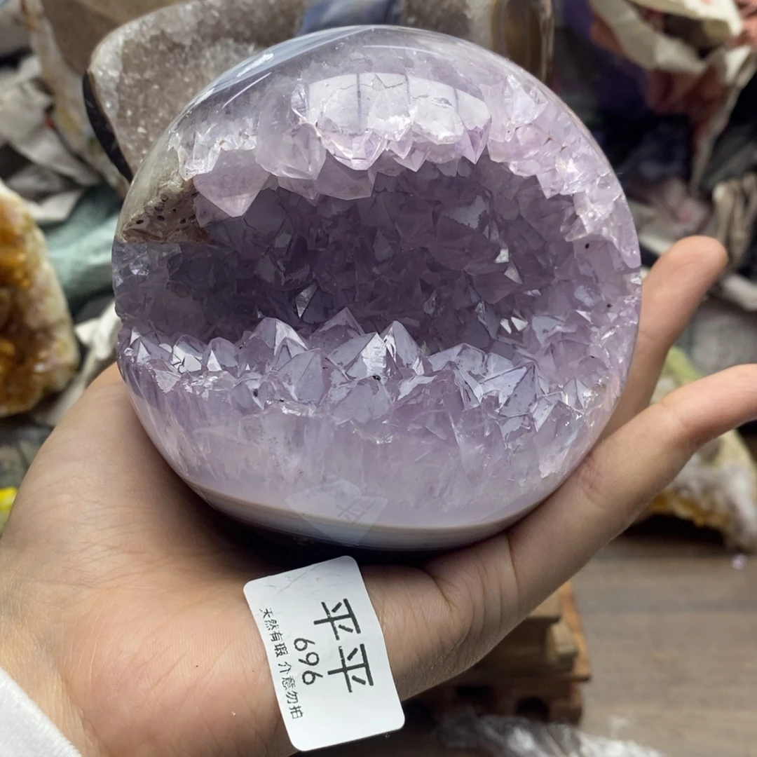 娑***界紫晶大型摆件（非配饰）未镶嵌