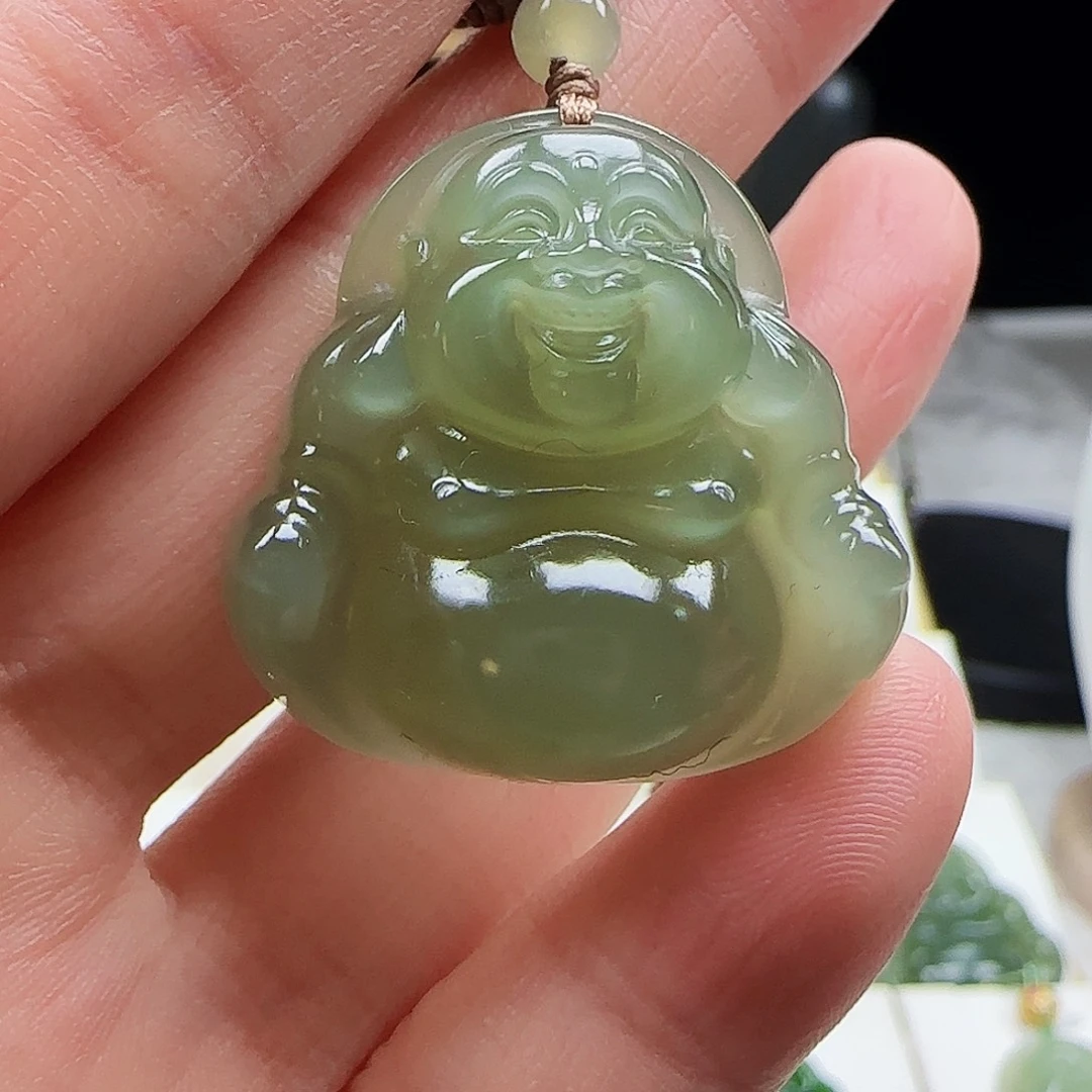 和田玉未镶嵌颈饰30