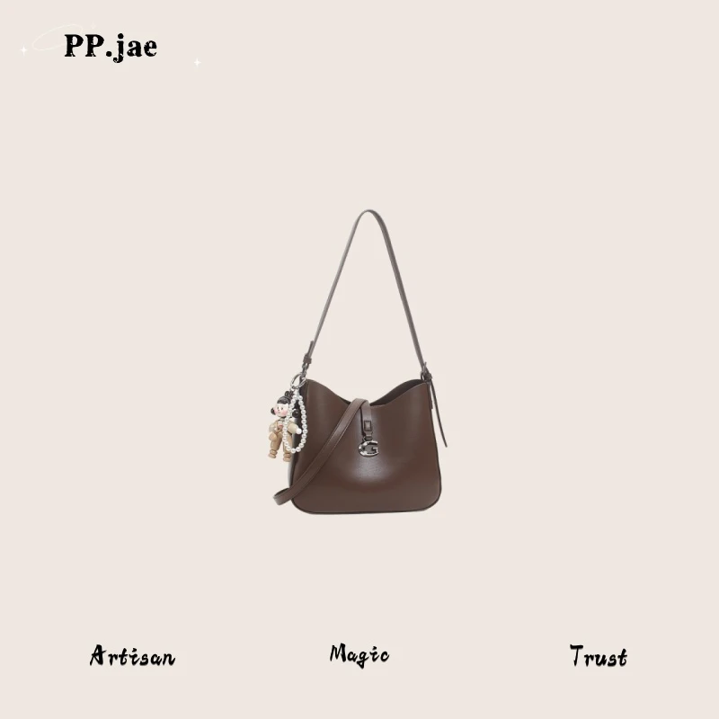 P.p【芝加哥】新品百搭简约休闲时尚潮流ins单肩斜跨女包ST0838-V