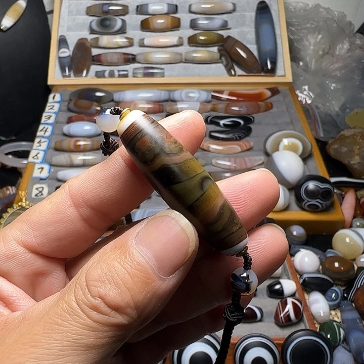 玛瑙/玉髓未镶嵌吊坠(不含链)