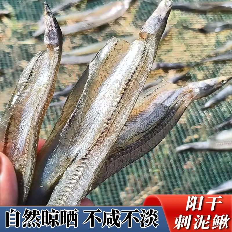 阳干刺泥鳅湖北洪湖特产刀鳅农家沙鳅不咸不淡水产干货200克