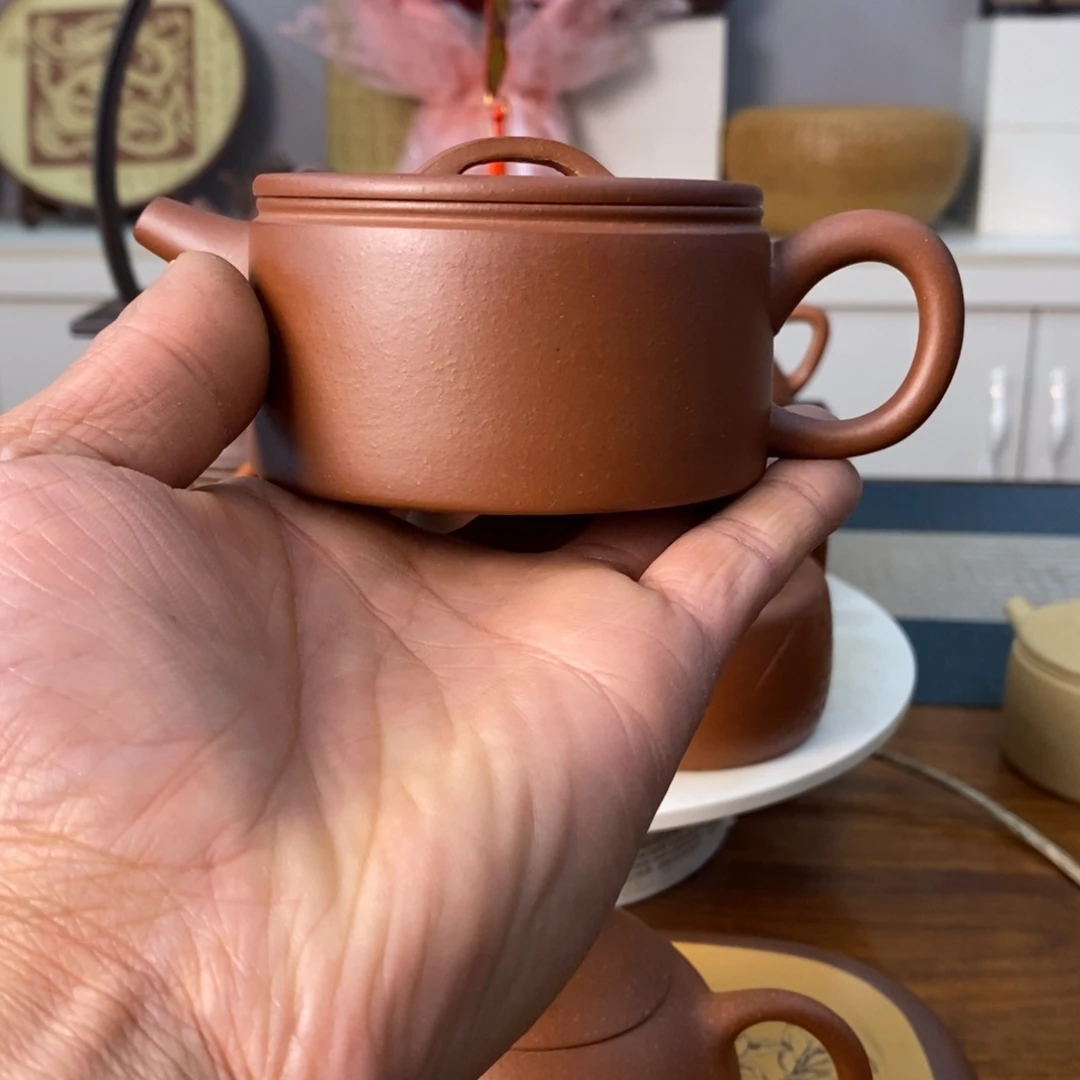 本山绿泥茶壶神**抖宜兴紫砂壶名家作品