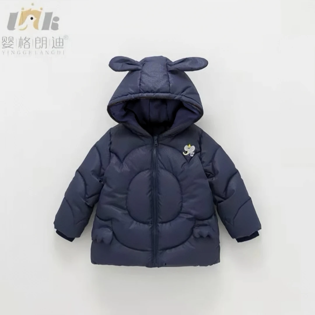 婴格朗迪YG908羽绒服反季羽绒服男童女童加厚白鸭绒童装冬季外套