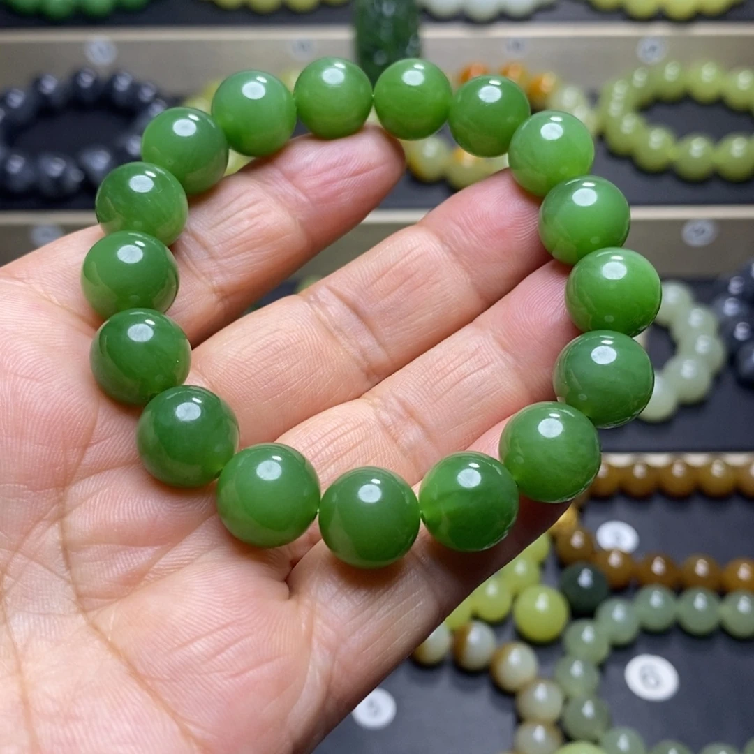 和田玉未镶嵌手串