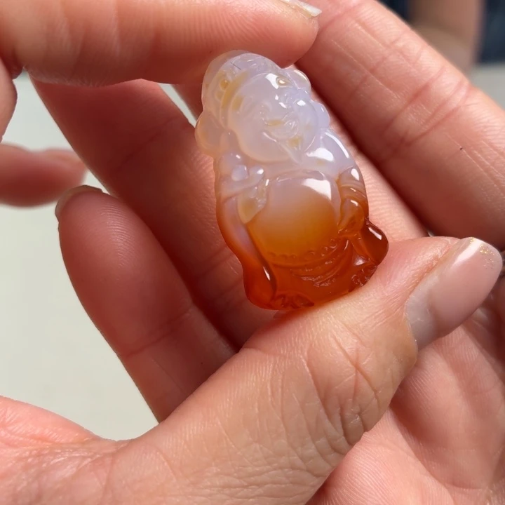 玛瑙/玉髓未镶嵌吊坠(不含链)