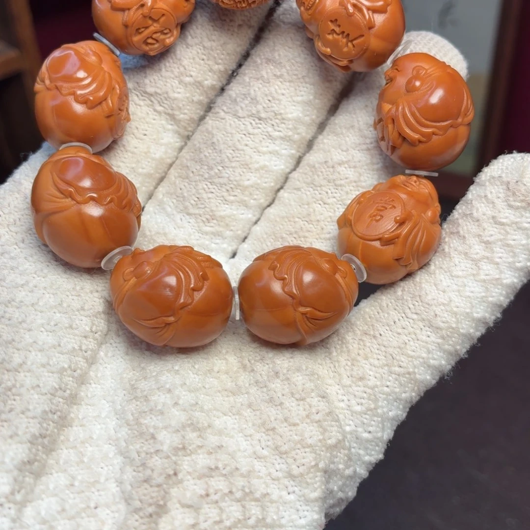 手串橄榄核笑口常开弥勒