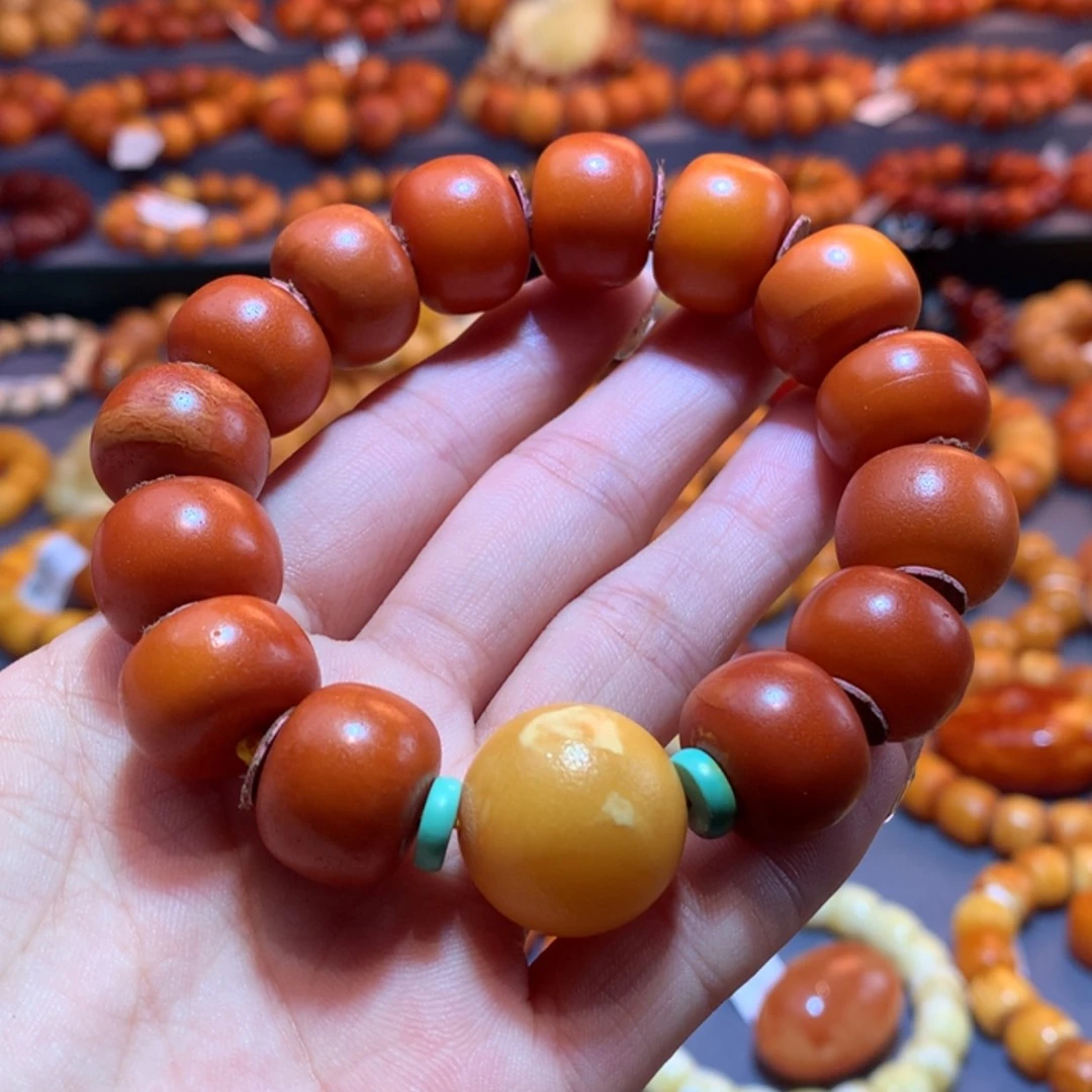 【闪购商品】未镶嵌琥珀手链蜜蜡