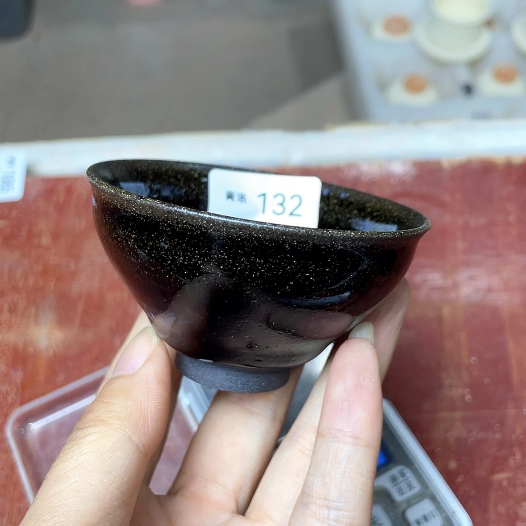 茶盏132 柴烧薄胎主人杯