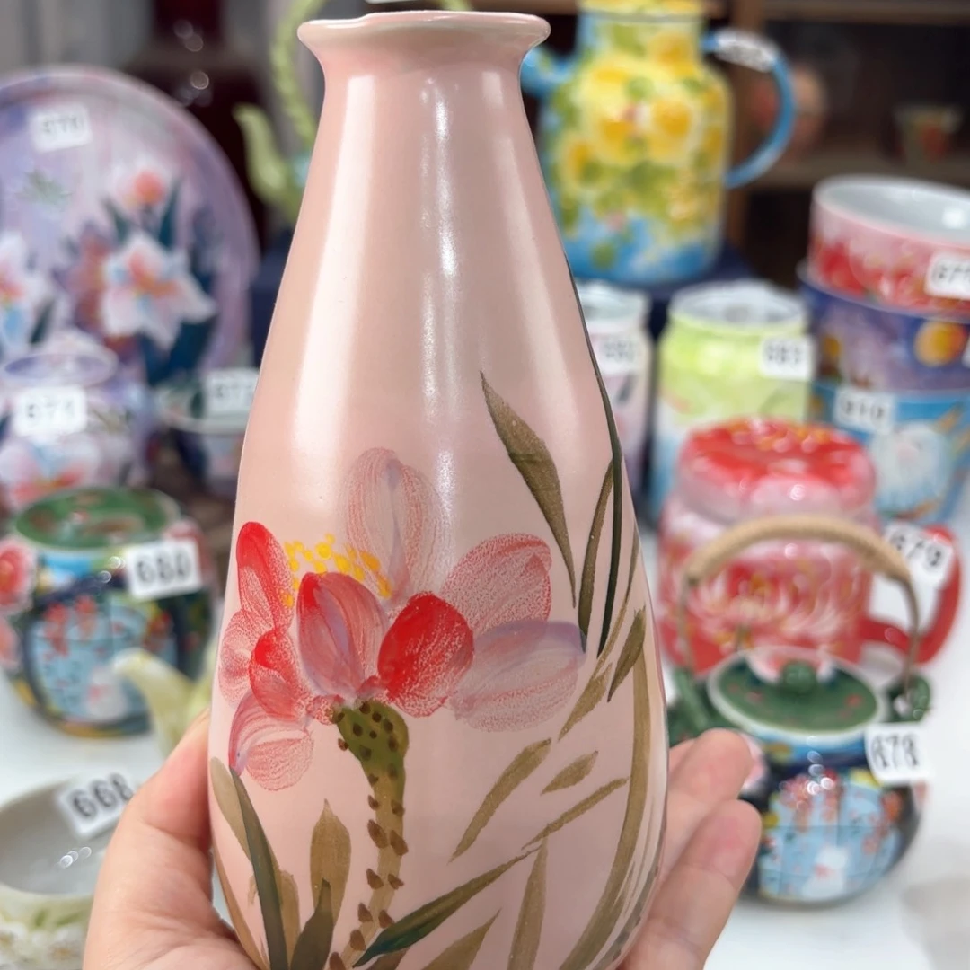 景德镇手绘高温釉下彩陶瓷茶具