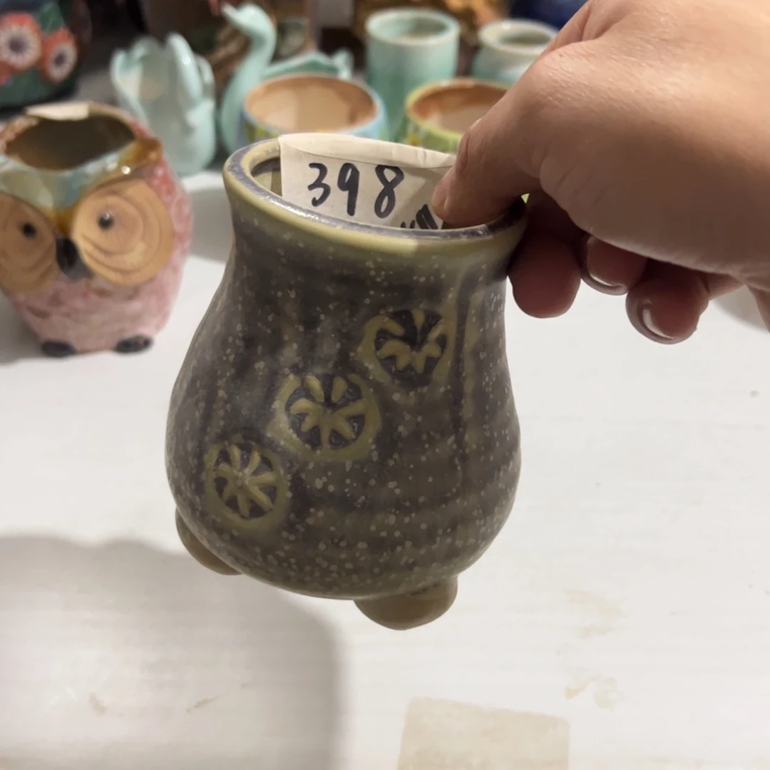 陶瓷多肉小花盆@@398