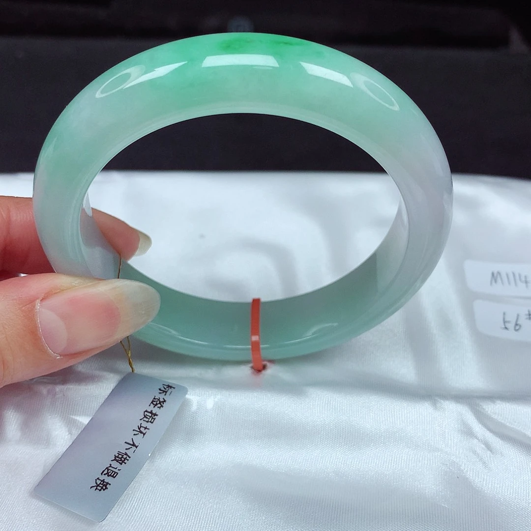 未镶嵌手镯翡翠57圈831