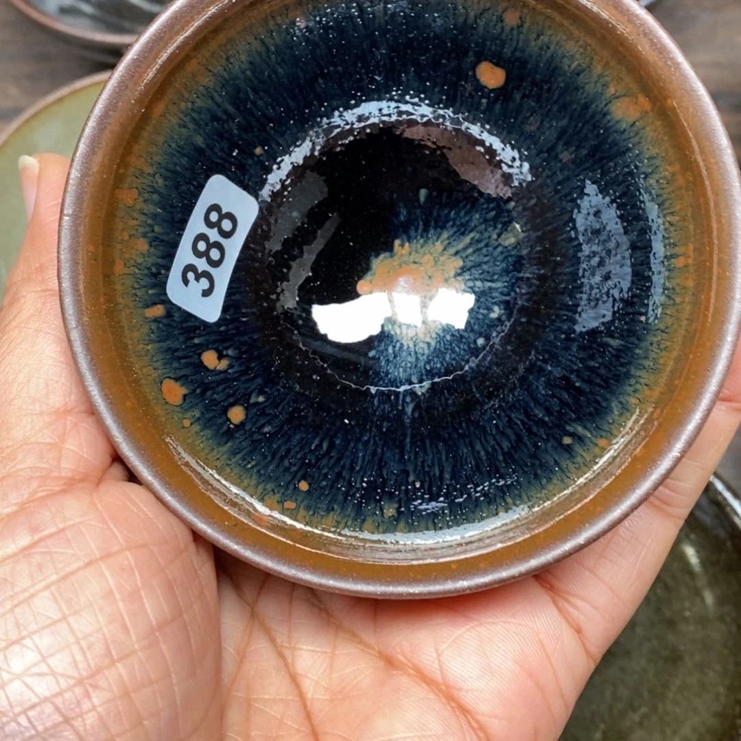 茶盏龙窑柴烧自然还原388