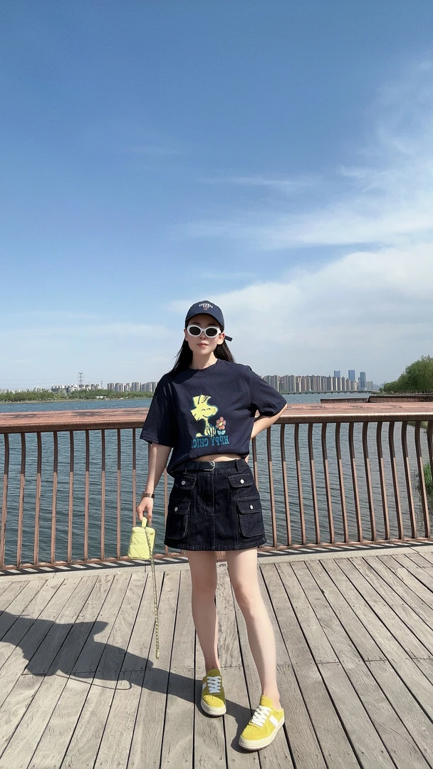 夏季新品韩版宽松印花T恤