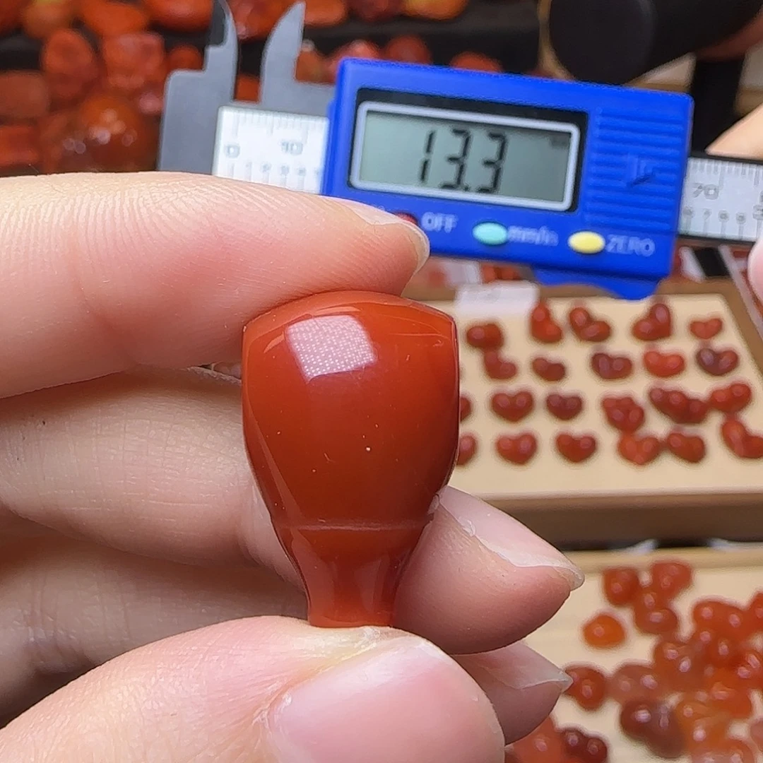 南红玛瑙未镶嵌吊坠(不含链)