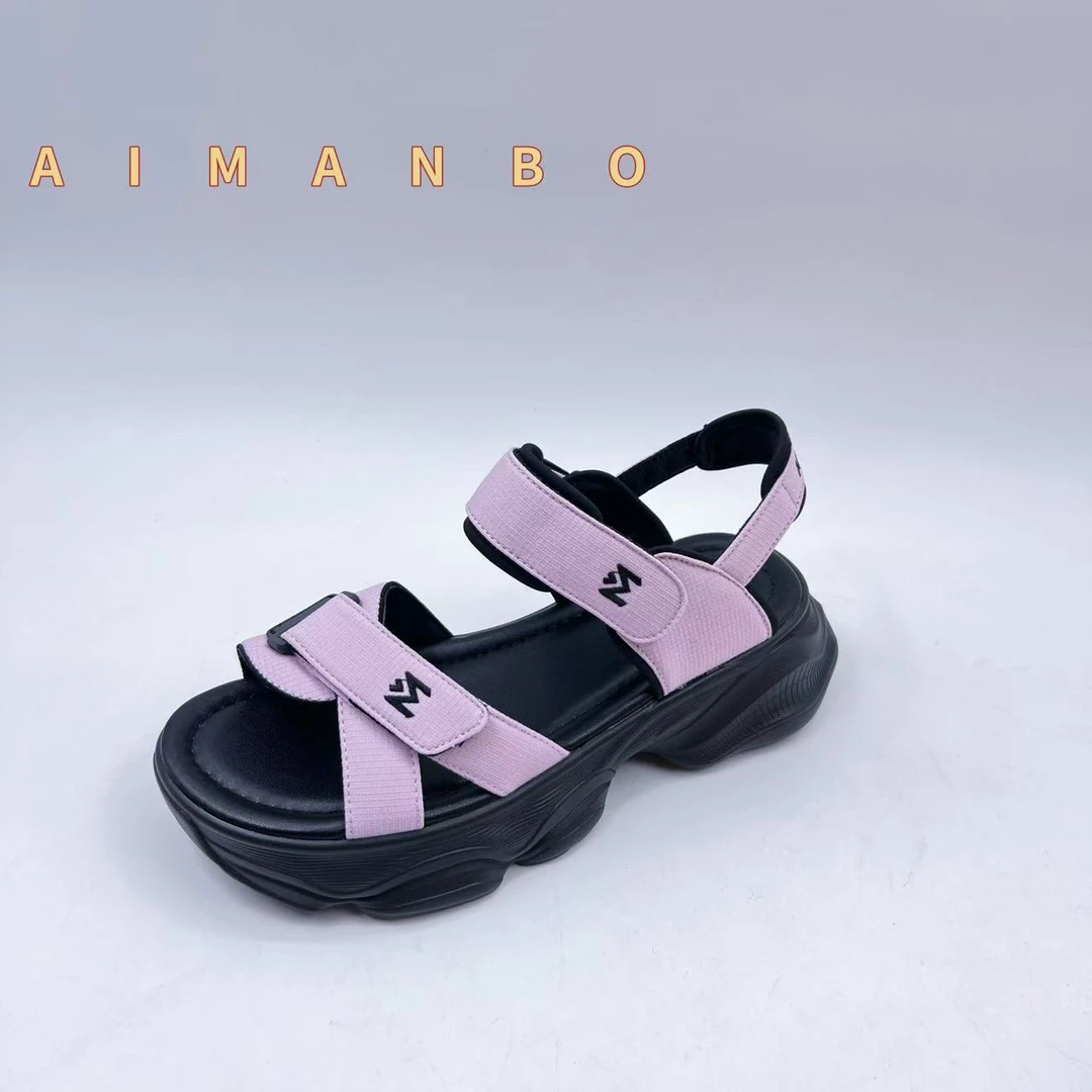 STROLLBEAUTY/漫步佳人时尚百搭休闲舒适厚底凉鞋333144532E