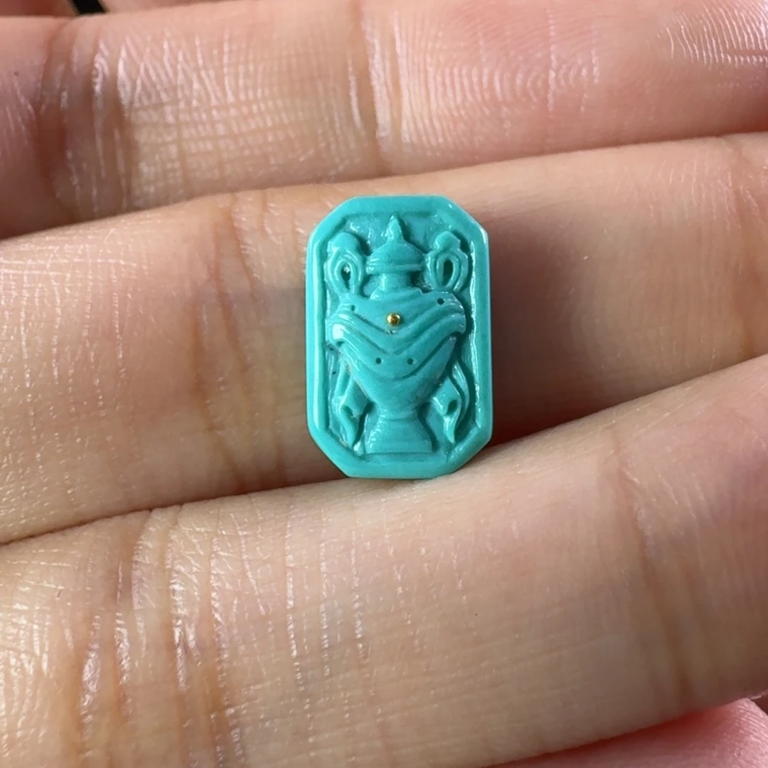 绿松石未镶嵌吊坠(不含链)