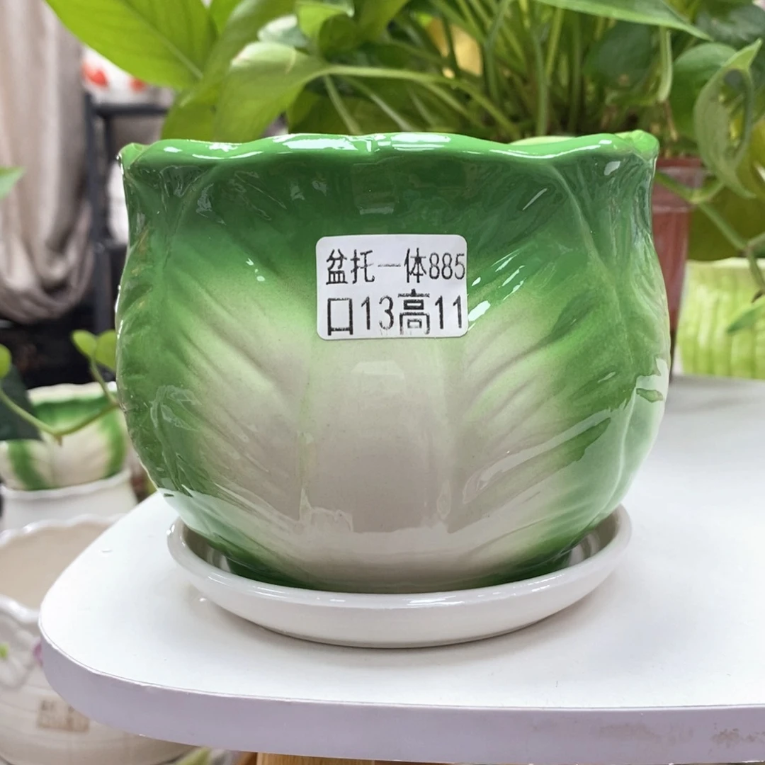 @夏西陶瓷花盆@@5885