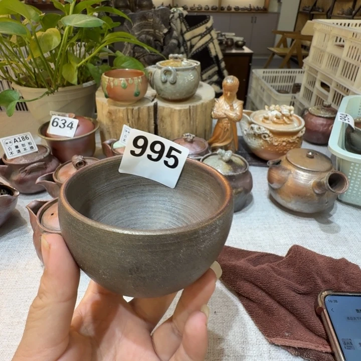 陶盘精品柴烧福利放漏