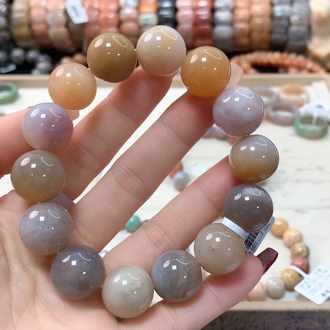 硅化珊瑚（珊瑚玉）手链未镶嵌E****N736