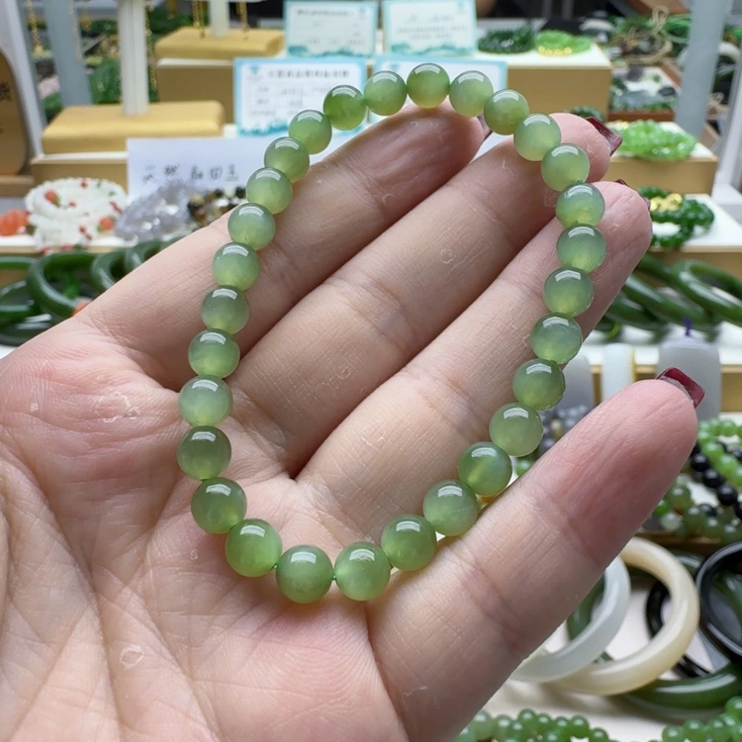 兔****未镶嵌手链和田玉有纹