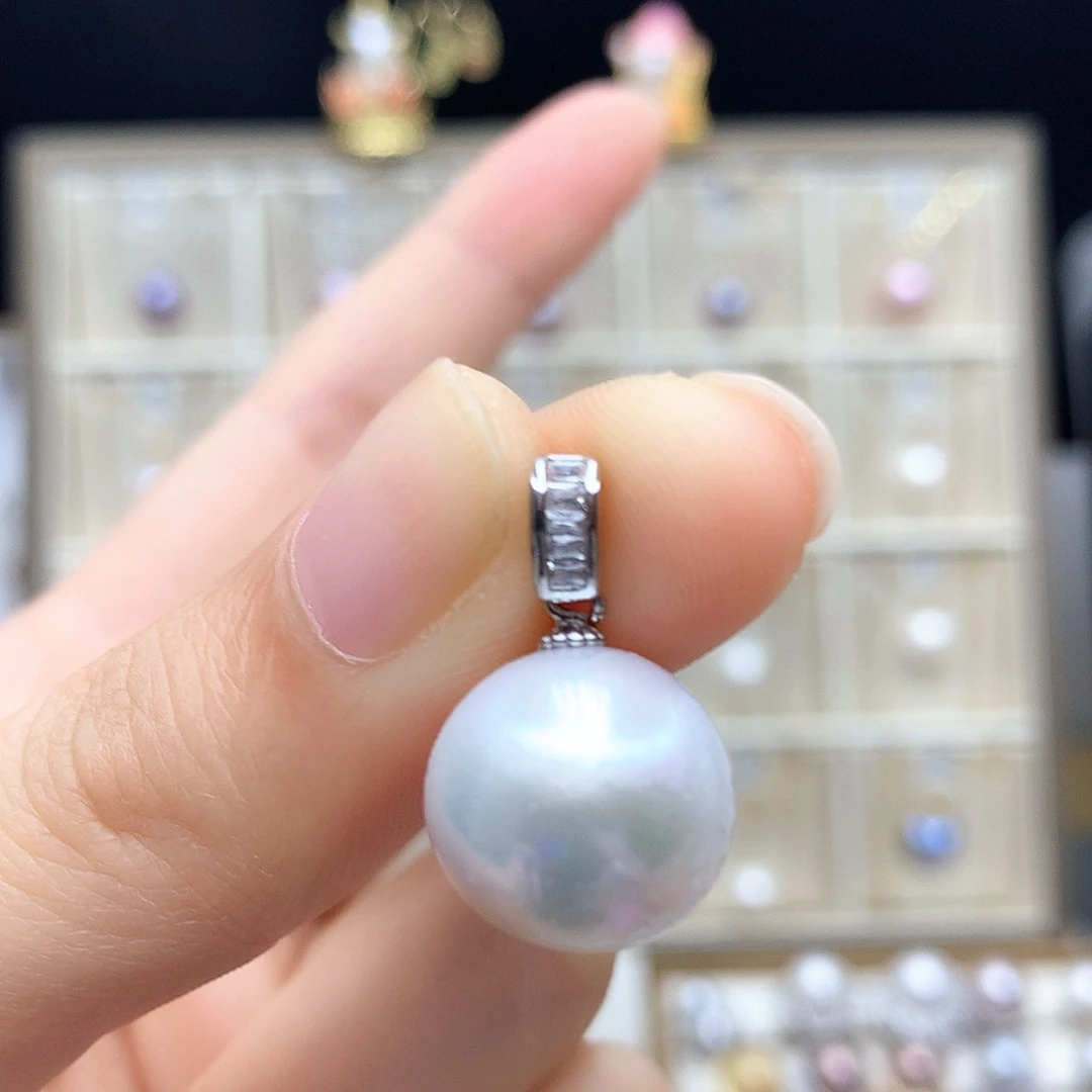 淡水珍珠合金颈饰