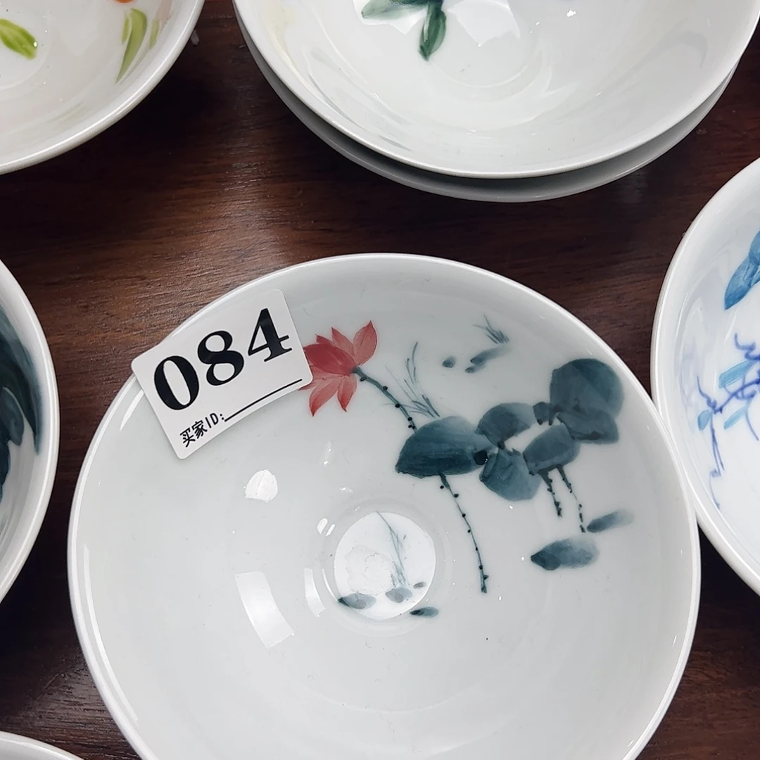 瓷片景德镇陶瓷手工手绘制作