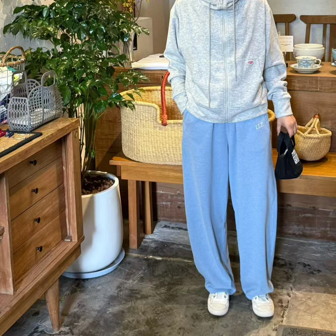 LULUZOU 内抽绳弯刀卫裤10568