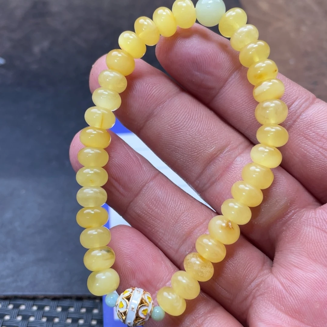 未镶嵌琥珀手链多样性发货拍一发一