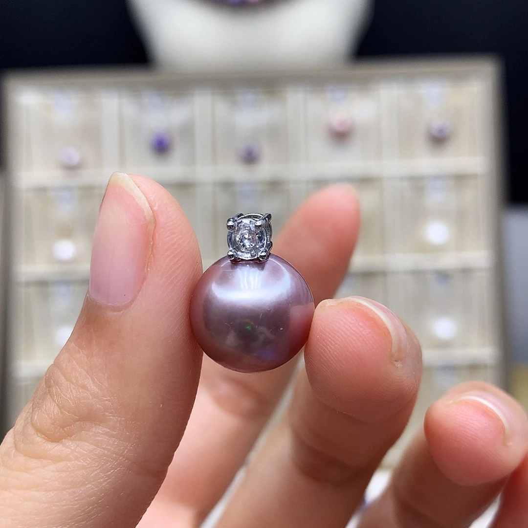 淡水珍珠颈饰合金