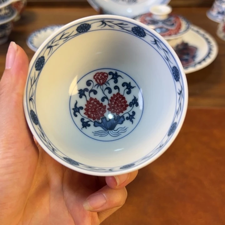 瓷片景德镇陶瓷手工手绘