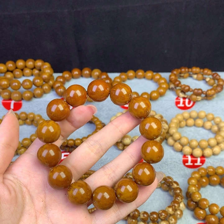 往***走手串紫金鼠17光珠