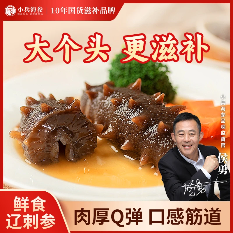 【鲜食海参】7-9只/斤共3斤大连海刺参新鲜即食正宗海参正宗辽参