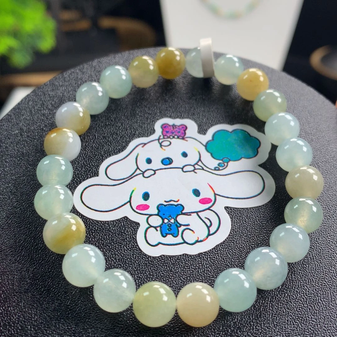 翡翠未镶嵌手链卡8