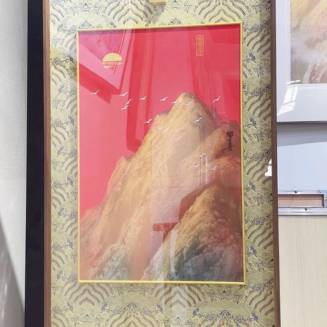 国画鲁双喜绘画作品