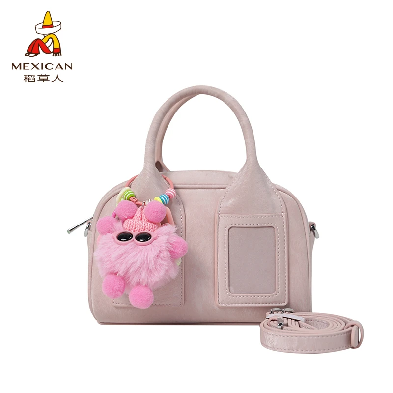 稻草人25【游玩小卡】新款时尚波士顿枕头包百搭小众设计斜挎包测