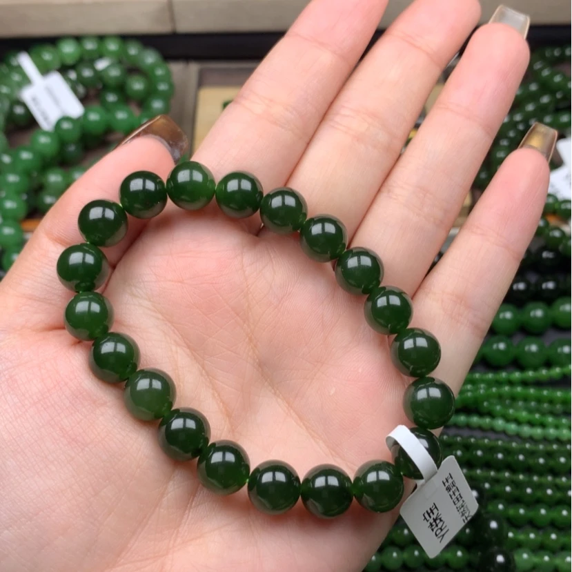 【闪购商品】未镶嵌手串和田玉（碧玉）孤***民