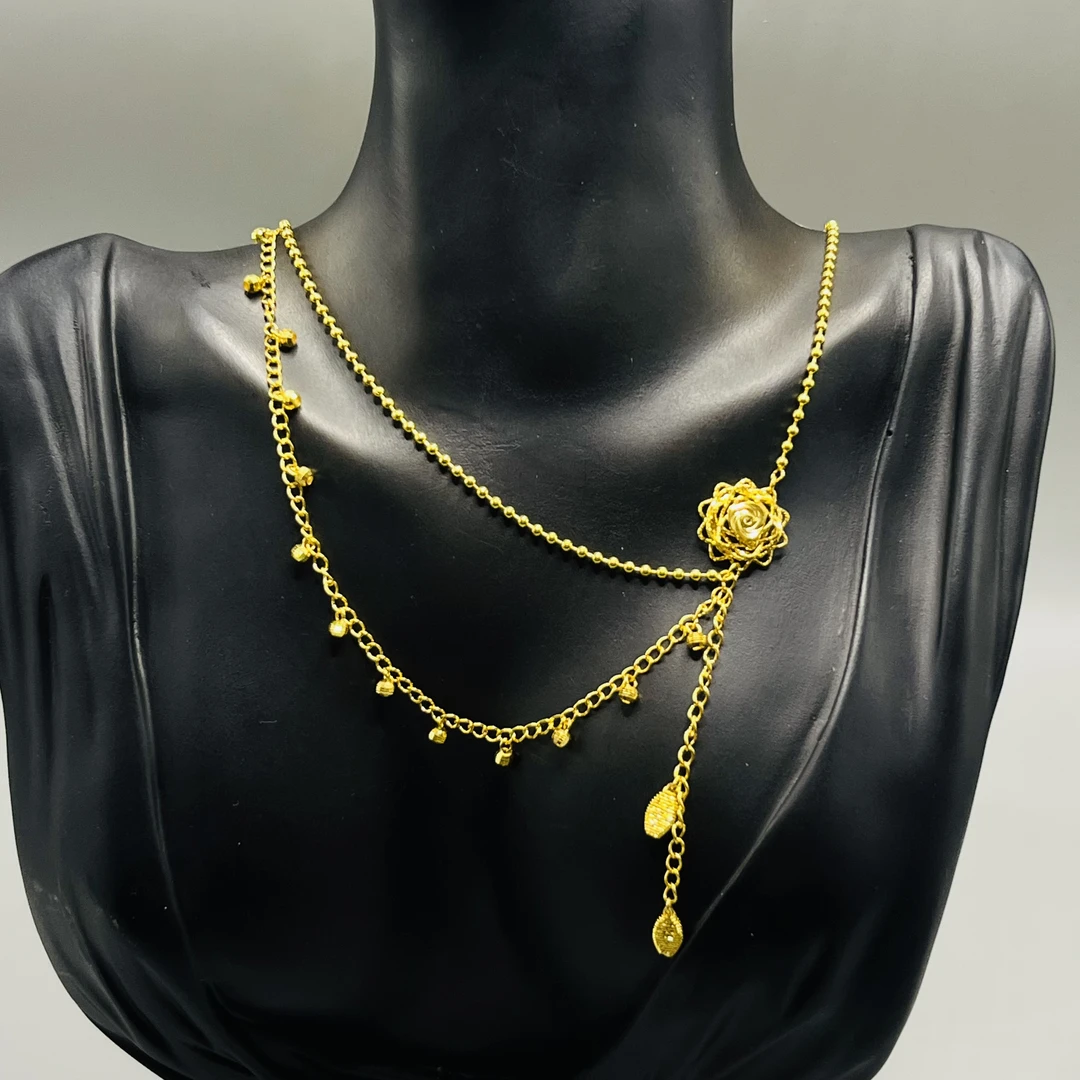 A播 16.09g足金999项链 e