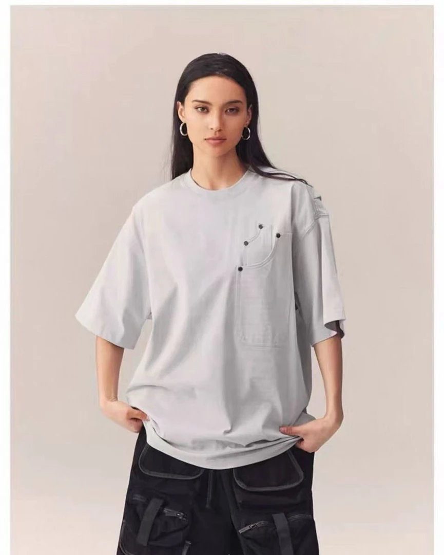 CHINISM/CH T恤 CXVB26H2042 浅蓝色