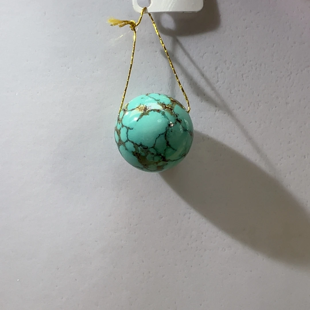 绿松石未镶嵌挂件15.6